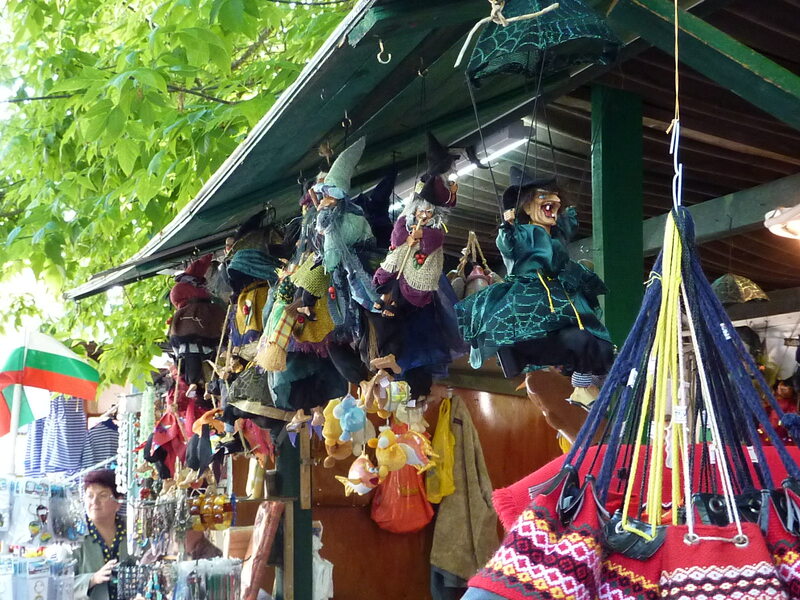 Shopping Bulgarian style. Photo by Gilly Pickup