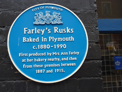 Farley's Rusks produced in Plymouth