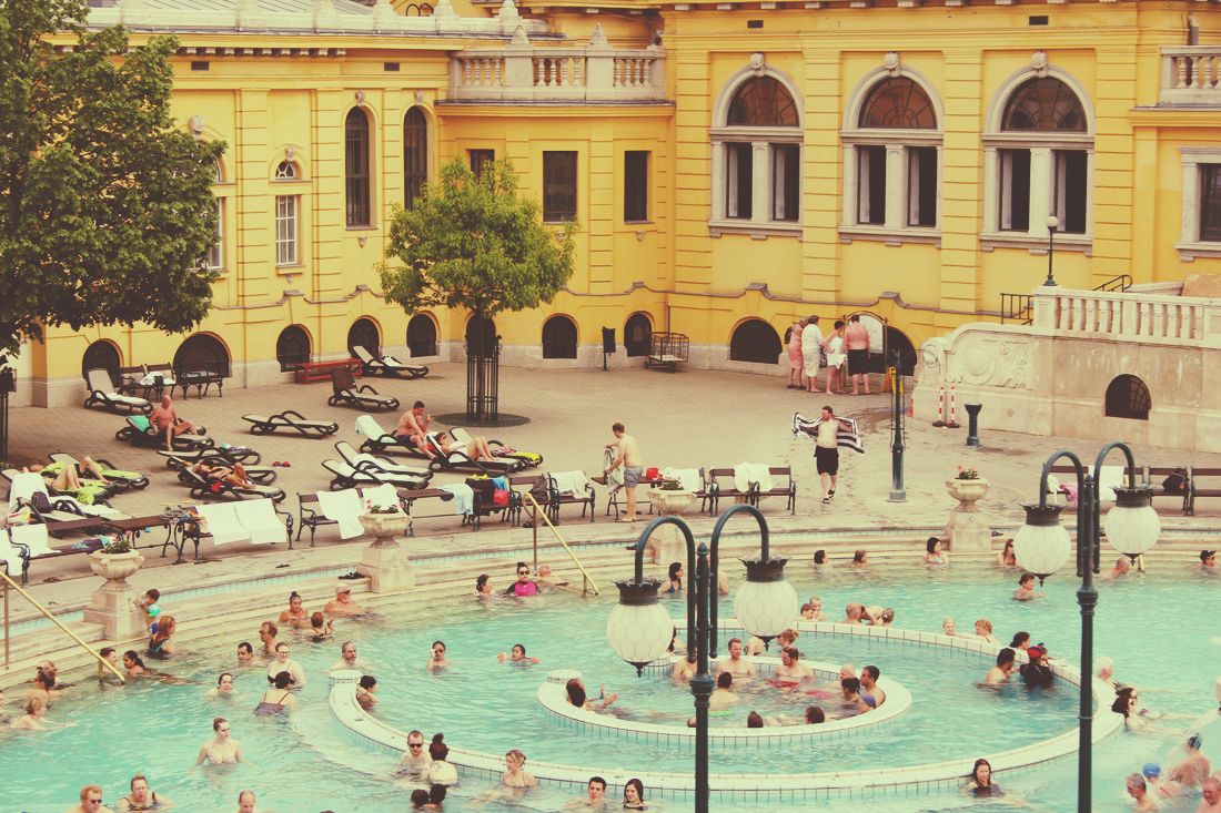 Budapest thermal springs
