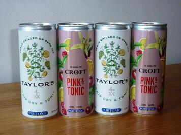 port and tonic in cans image (c) Mike Pickup